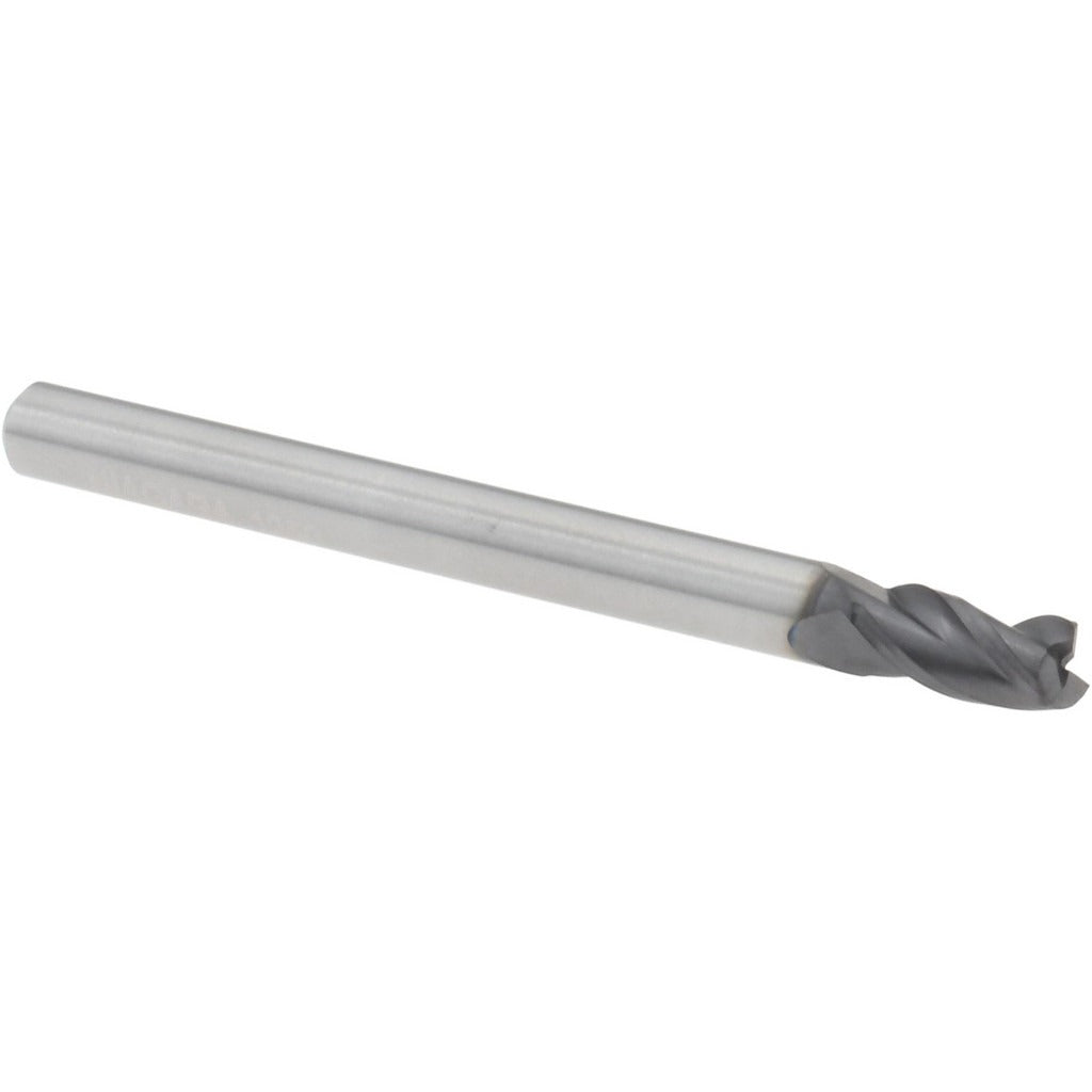 SECO TOOLS Seco 17003400 Corner Radius End Mill 1/8 in 3 Flute Carbide