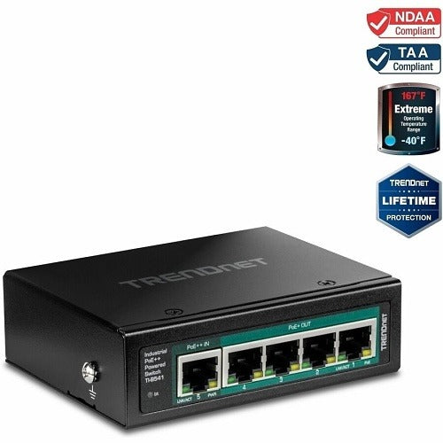 TRENDNET Trendnet TI-B541 Industrial Hardened Gigabit Poe Switch