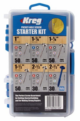 KREG Kreg Tool Company SK04 Pocket Hole Screw Kit 260 Piece