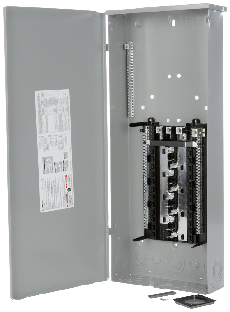 Siemens PW2442L3200CU 120/208/240 VAC 200 Amp 3-Phase 3/4-Wire NEMA 3R Main Lug/Convertible Load Center