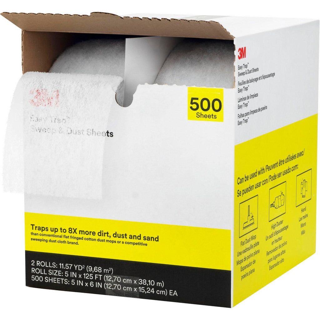 3M 3M 7100081544 Easy Trap Sweep Dust Sheets 250 Sheets
