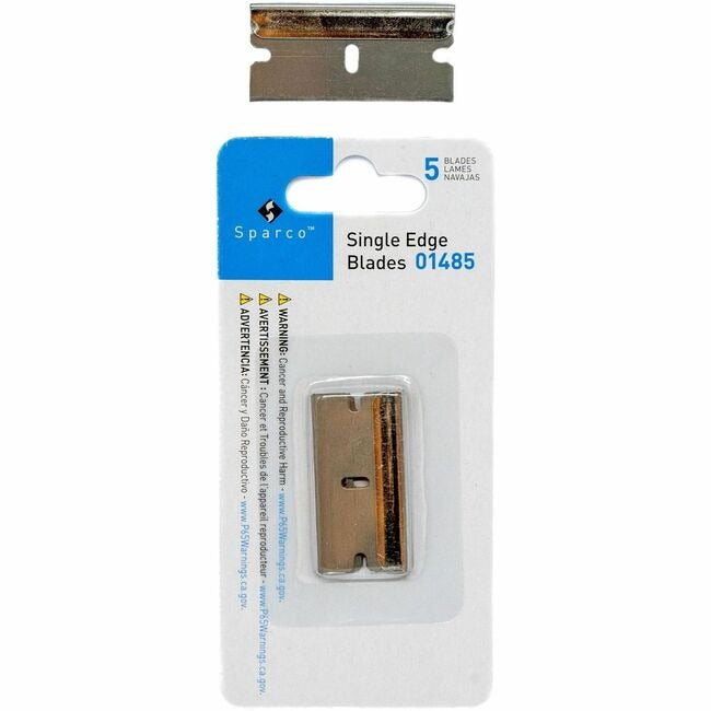 SPARCO Sparco SPR01485 Single Edge Replacement Blades 5/Pack SPR01485