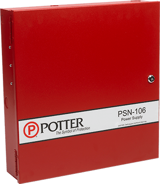 POTTER ELECTRIC SIGNAL Potter Electric Signal psn-106 Notification Power Supply