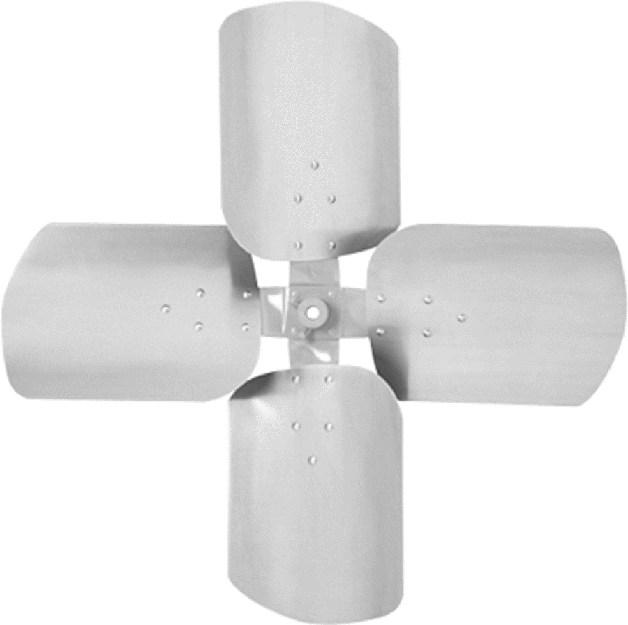 Lau 60760601 Fan Blade, 4-Blade CCW 16 Inch Aluminum Heavy Duty Condenser