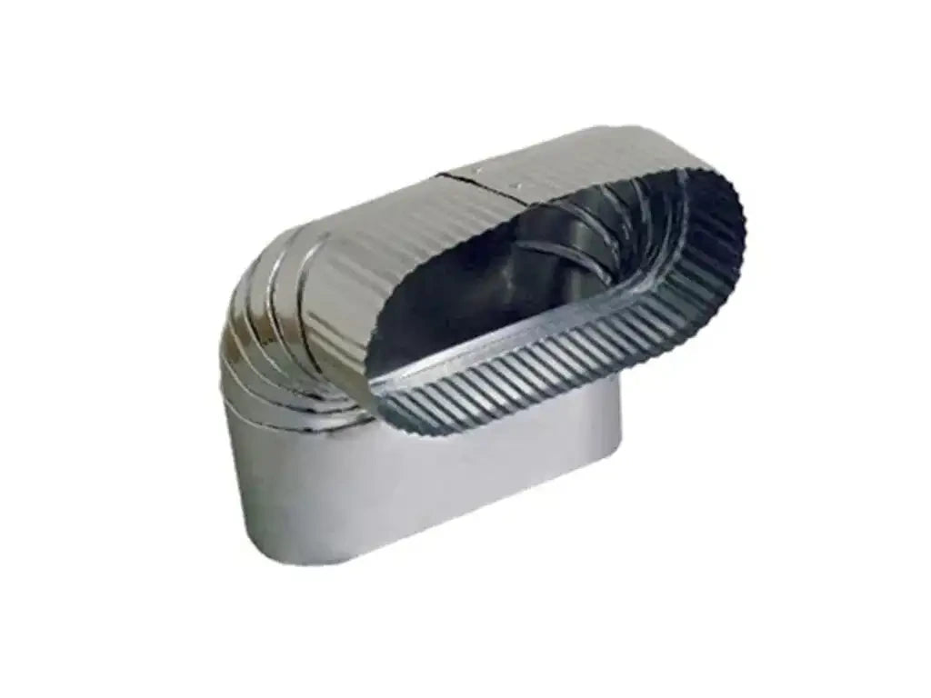 LUKJAN Lukjan ox5405 5 Inch 90 Degree Oval Vertical Elbow Duct