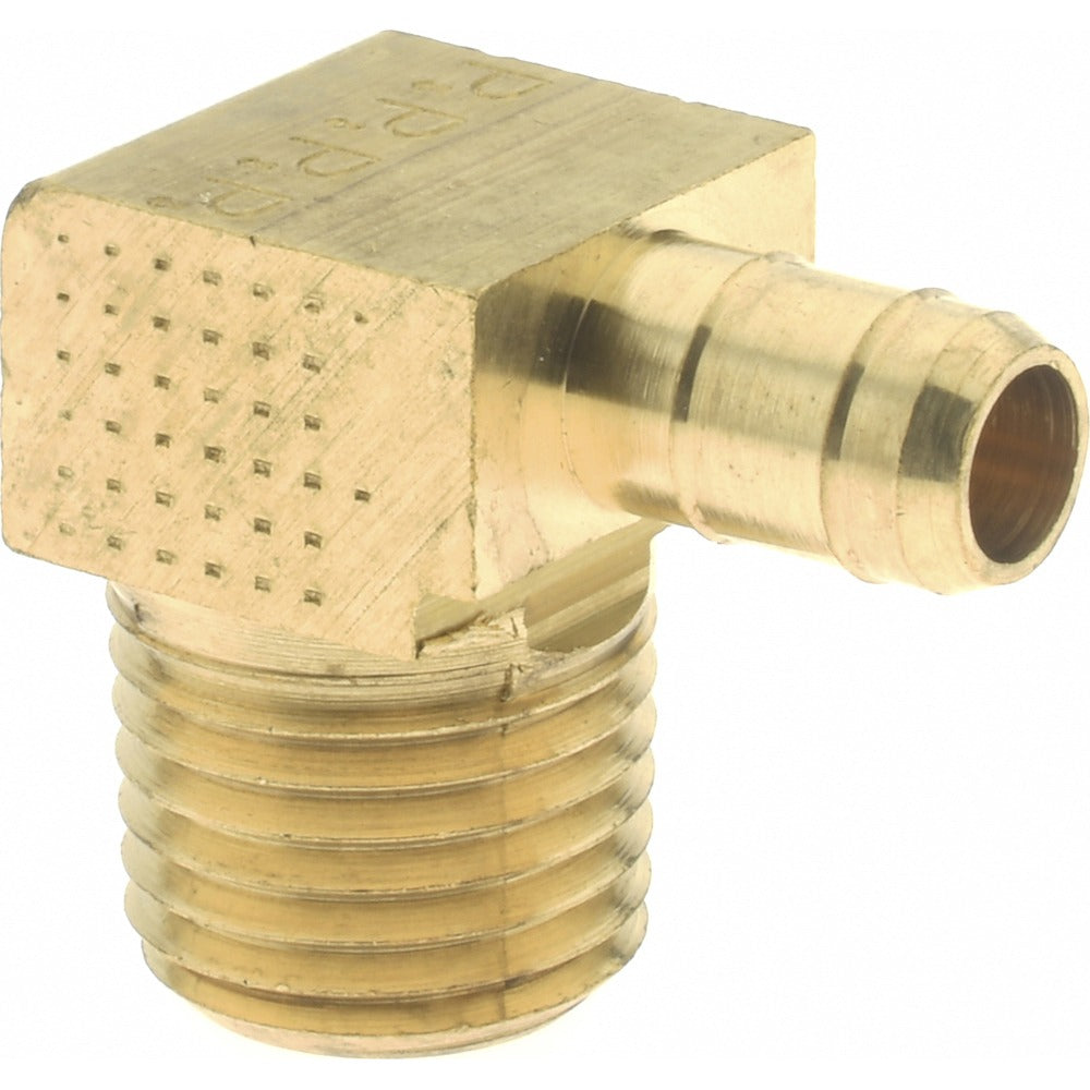 PARKER Parker 229-6-4 Barbed Male Elbow 1/4-18 Brass Fitting