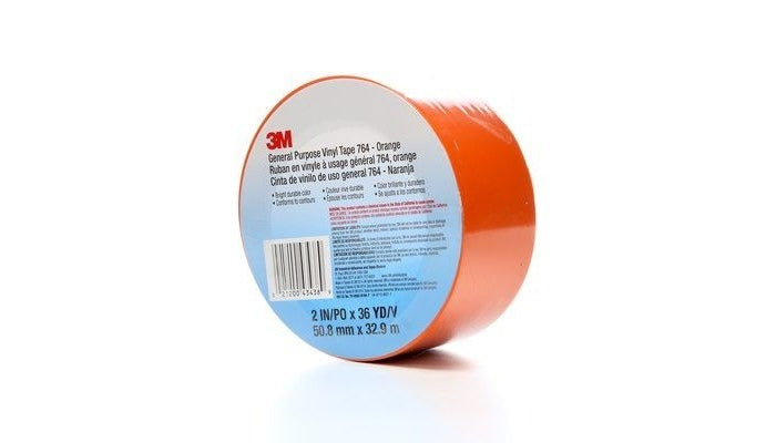 3M 3M 7000123866 General Purpose Vinyl Tape 764 (1 in x 36 yd, 5 mil, 36 Roll/Case)