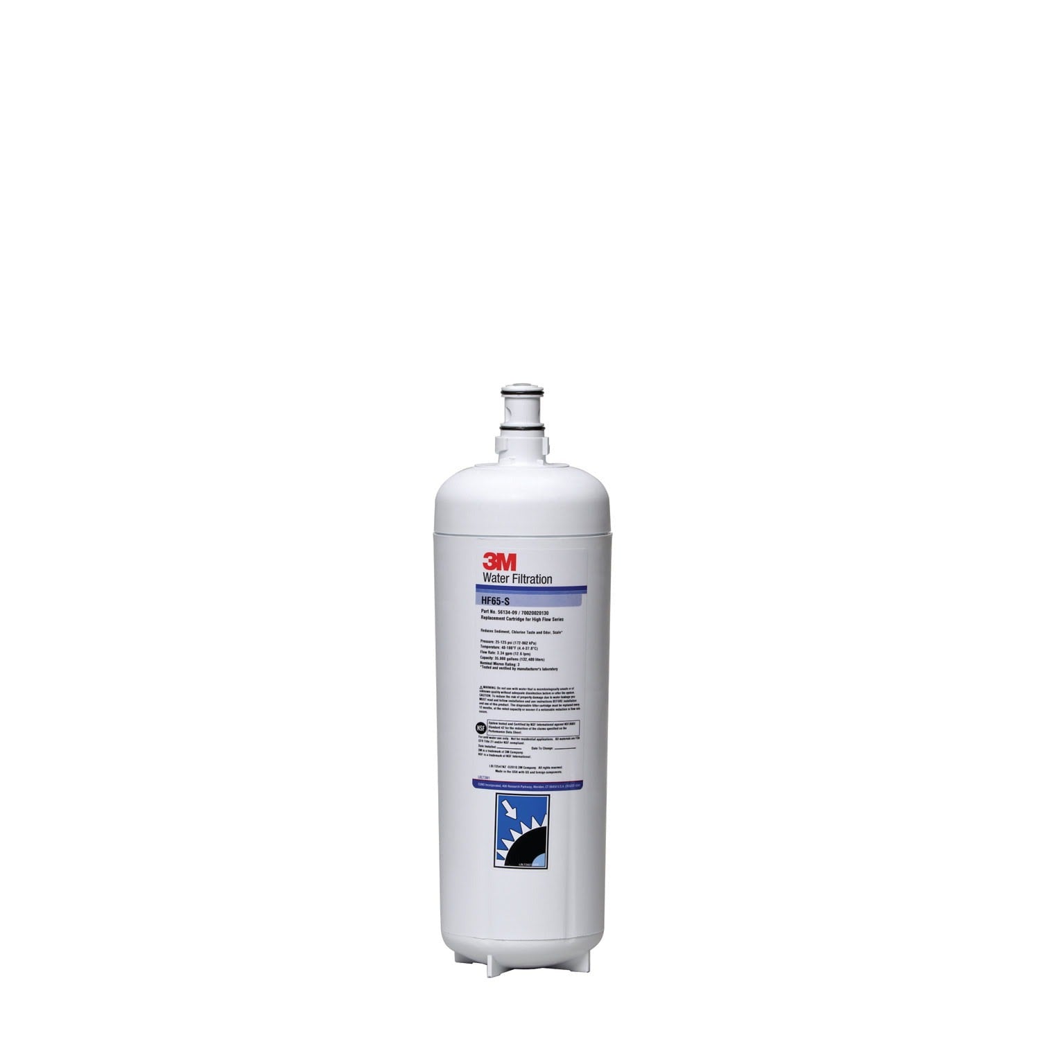 SOLVENTUM Solventum HF65-S High Flow Series Replacement Cartridge 3.30 GPM (5613409)