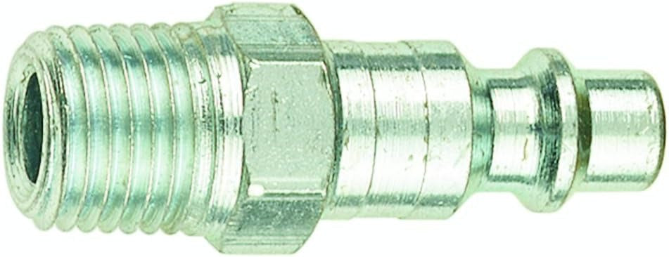 TRU-FLATE Tru-Flate 12-225 Industrial/Milton 1/4 in Mnpt Steel Industrial Plug (Pack)