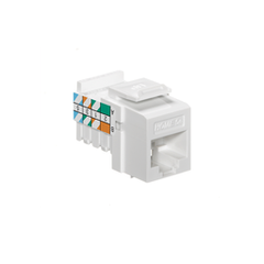 Leviton 5EHOM-RW5 Home CAT5E Connector, White