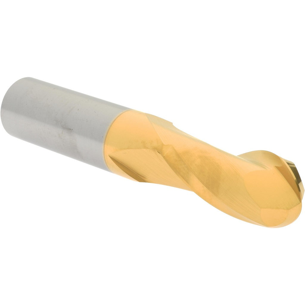 HERTEL Hertel E6249040 Ball End Mill 0.625 in 2 Flute Carbide Tin