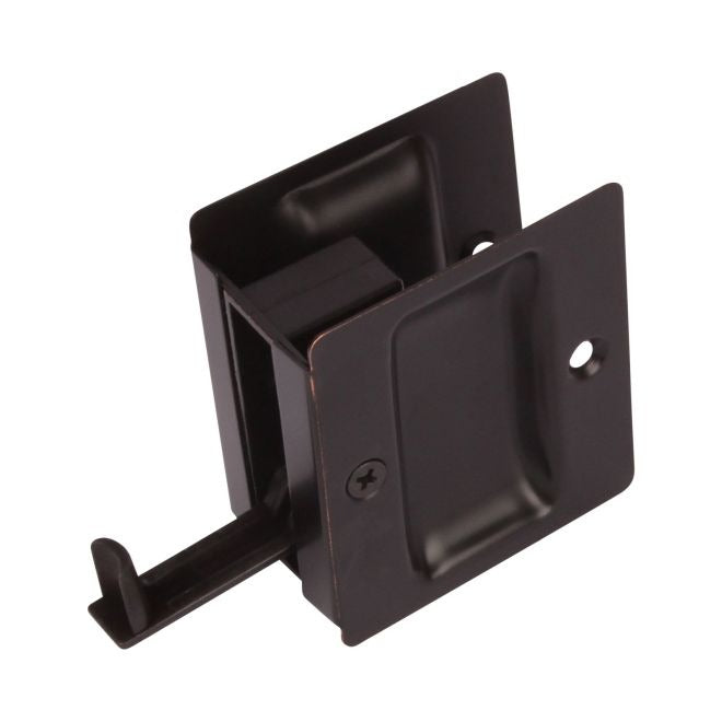 PAMEX Pamex PF1D30 Passage Square Sliding Door Lock Venetian Bronze