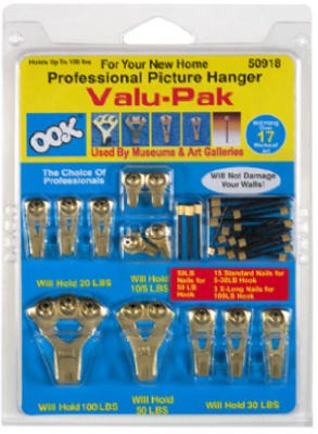 HILLMAN Hillman Fasteners 50918 Picture Hanging Value Pack Kit