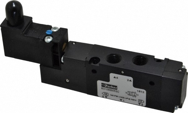 PARKER Parker B310BB553C Stacking Solenoid Valve 4-way 120V