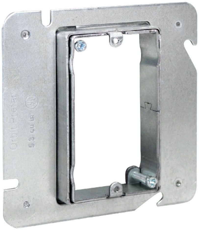 ORBIT Orbit 5AR1G-34 1-Gang Adjustable Ring for 5S Boxes 3/4-1-1/2 in (Std Pkg 25)