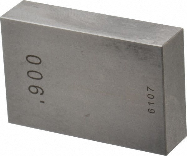 VALUE COLLECTION Value Collection 630-23906 Steel Gage Block 0.9 in Grade 0