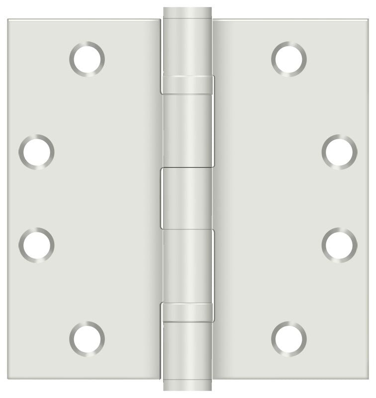 DELTANA Deltana S45BBUSPW Square Hinge 4.5x4.5 in Heavy Duty White
