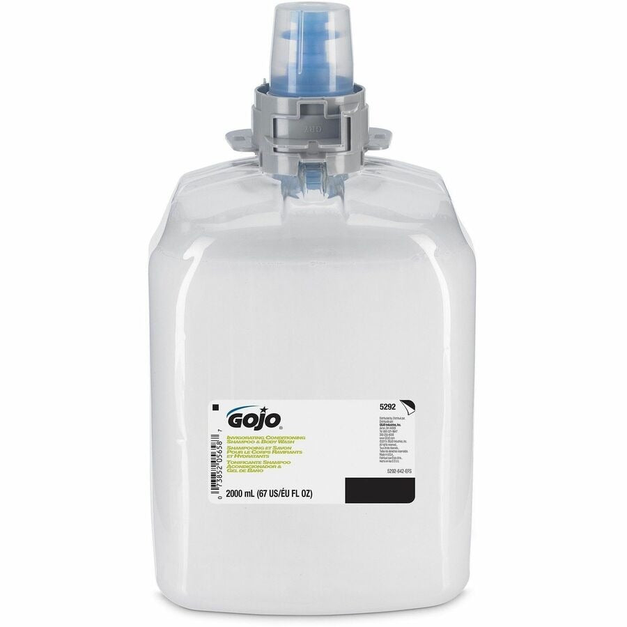 GOJO Gojo GOJ529202 Shampoo/Conditioner/Body Wash FMX-20 (2000 mL Pack of 2) 529202