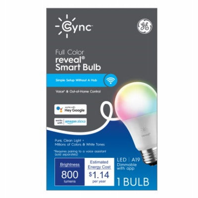 GE G E Lighting 93130124 Smart Led A19 Bulb 9.5W 2700K