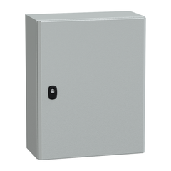 Schneider Electric NSYS3D5420P Wall Mounted Steel Enclosure 500x400x200mm