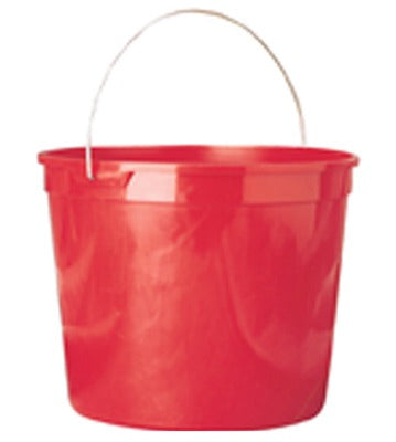 LEAKTITE Leaktite 10Q12RED012 Red Plastic Paint Pail 10 Qt 12 Pack