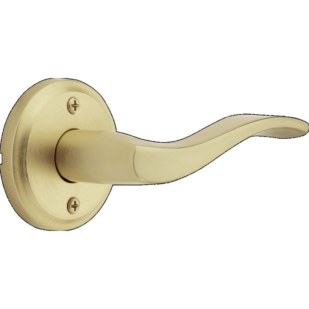 KWIKSET Kwikset 788SELRH-4 Sedona Lever Half Dummy Satin Brass