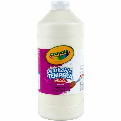 CRAYOLA Crayola CYO543132053 White Tempera Paint 32 Oz