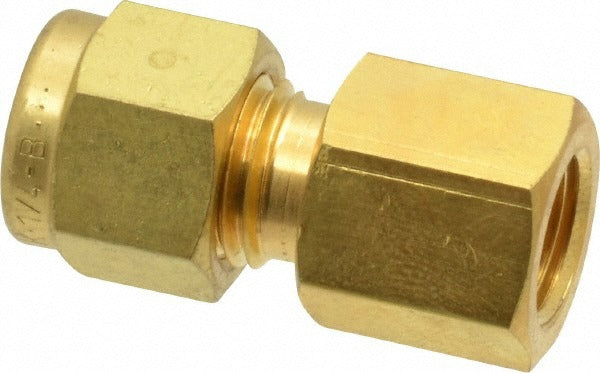 HAM-LET Ham-let 3101962 1/8 in Compression X Fnpt Brass Connector