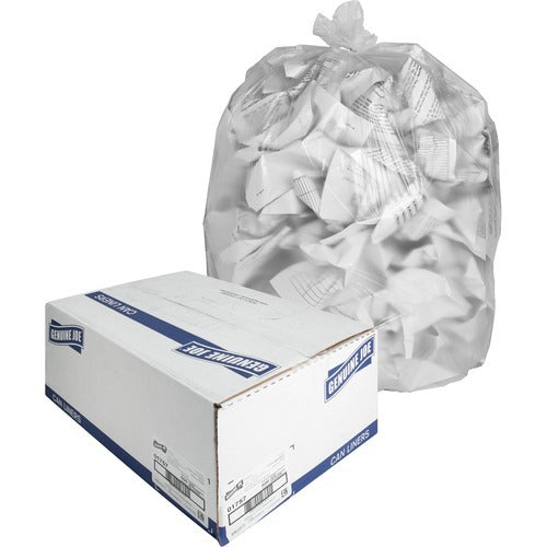 GENUINE JOE Genuine Joe GJO01757 High-density Can Liners 31-33 Gal 50/PK