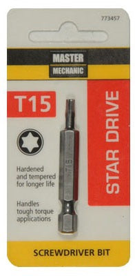 DISSTON CO Disston Company 773457 T15 Torx 2in Screwdriver Bit
