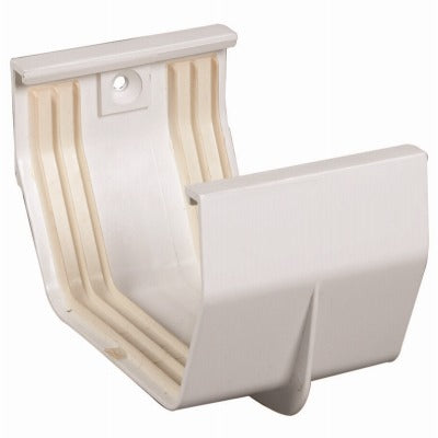 AMERIMAX Amerimax Home Products T0505 5 Inch Slip Connector White Vinyl