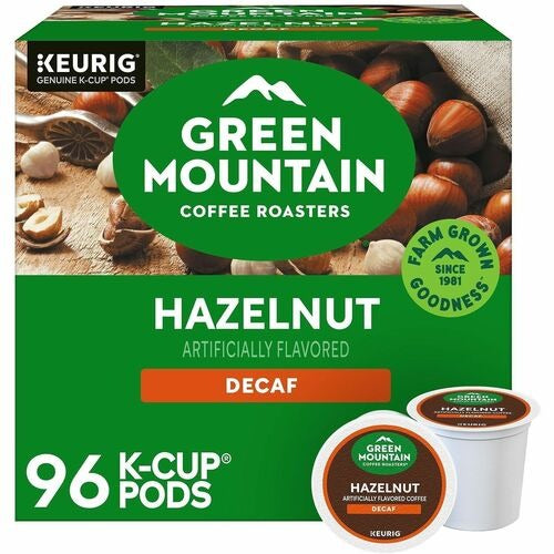 KEURIG Green Mountain GMT7792CT Hazelnut Decaf K-cup 24ct