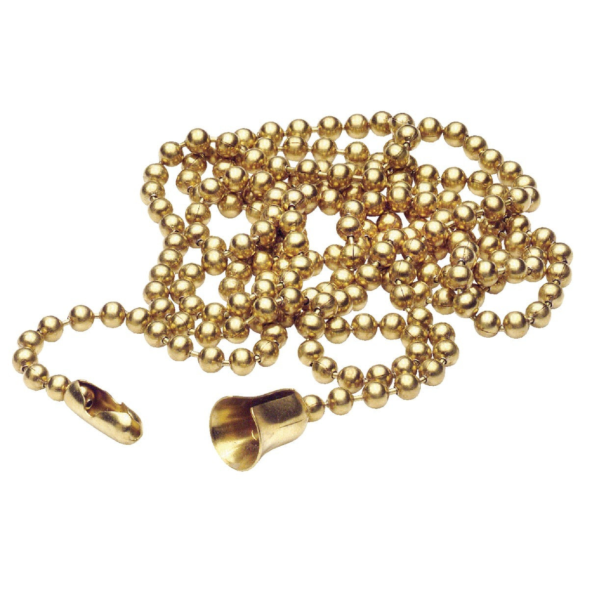 LEVITON Leviton C20-00006-000 Brass Pull Chain 3 Feet