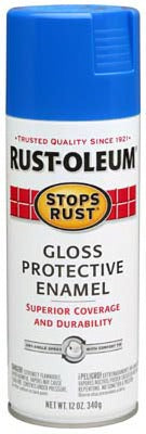 RUST-OLEUM Rust-oleum 7724-830 Gloss Sail Blue Spray Enamel 12 Oz