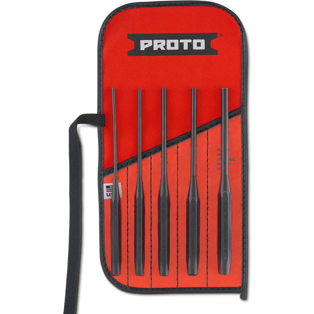 PROTO Proto J48005LS2 Pin Punch Set 5 Piece Long Drive