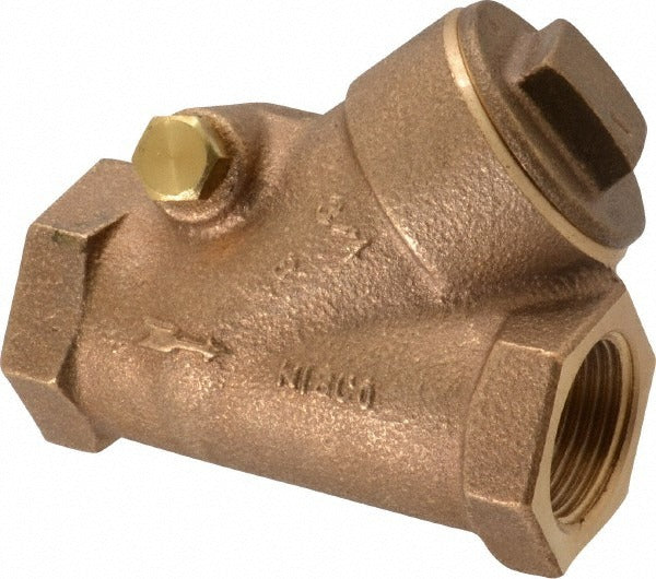 NIBCO Nibco NL92008 Bronze Y-pattern Check Valve 3/4 in Fnpt