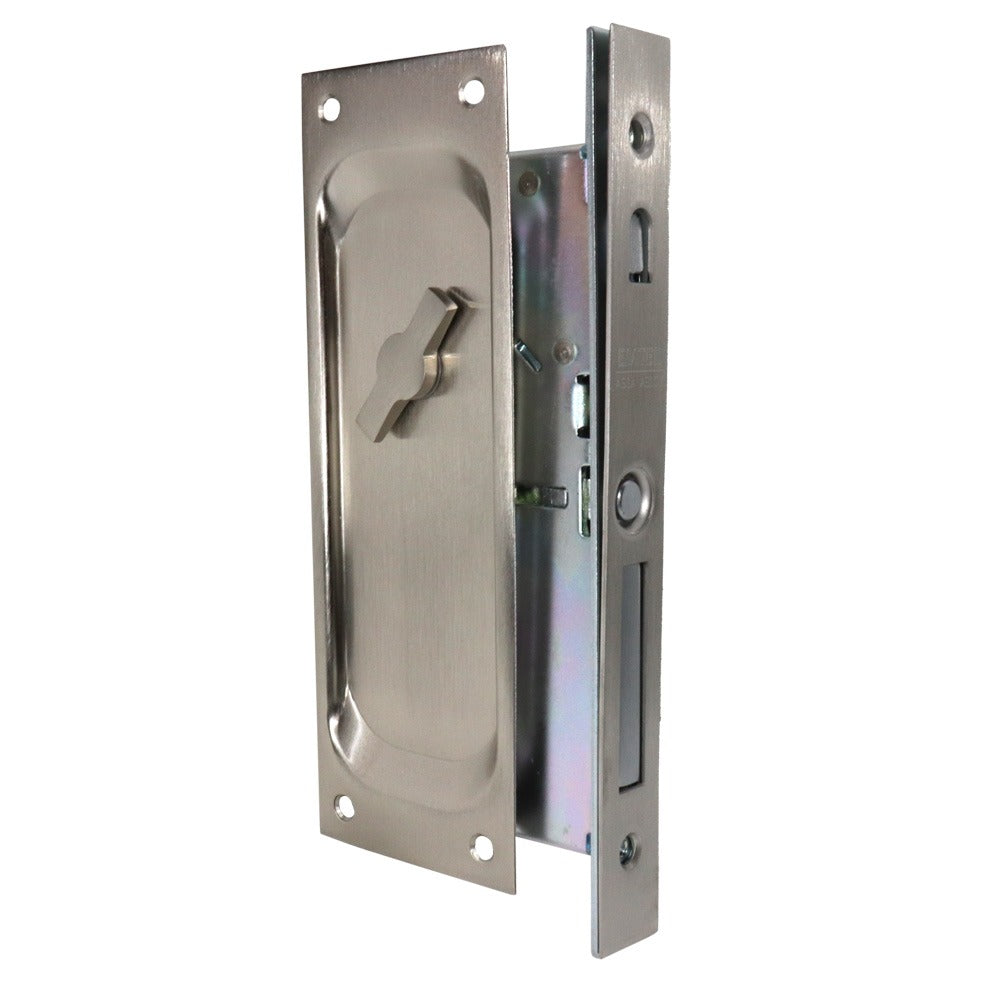 EMTEK Emtek 2103US15134 Keyed Pocket Door Mortise Lock