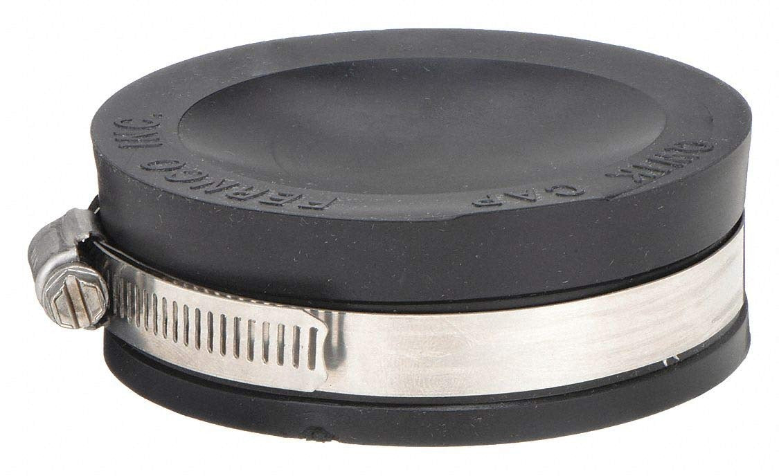 FERNCO Fernco QC-103 Flexible Pipe Cap 3 Inch