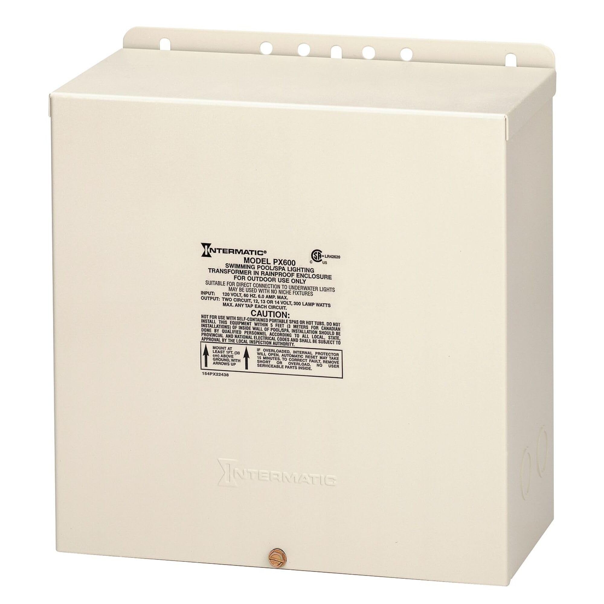 INTERMATIC Intermatic PX600 Pool Light Safety Transformer 600W
