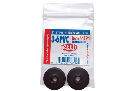 REED Reed 2PK-3-6PVC 2-Pack Cutter Wheel (2-Pack) 64194
