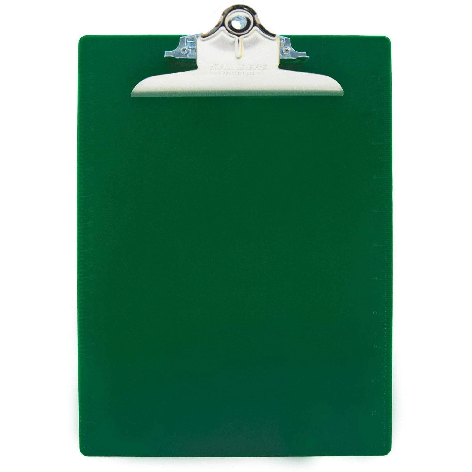 SAUNDERS Saunders SAU21604 Recycled Plastic Clipboard 8-1/2 x 12 (1 Pack)