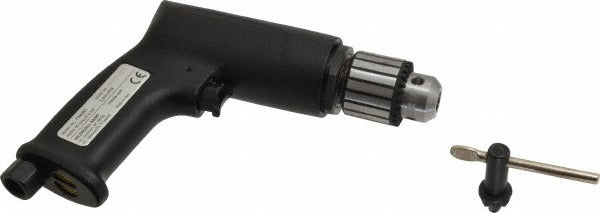 INGERSOLL RAND Ingersoll Rand 728JA1 Air Drill 3/8 in Keyed Chuck 0.5 Hp