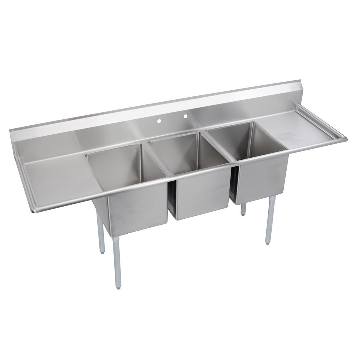BSC PREFERRED Bsc Preferred E3C16X20-2-18X Three Compartment Sink
