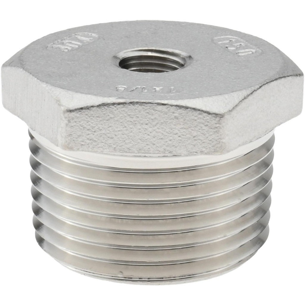 VALUE COLLECTION Value Collection 4HB1X1/8 Stainless Steel Hex Bushing Npt