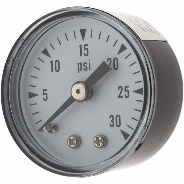 VALUE COLLECTION Value Collection 729261 Pressure Gauge 0-30 Psi Center Back