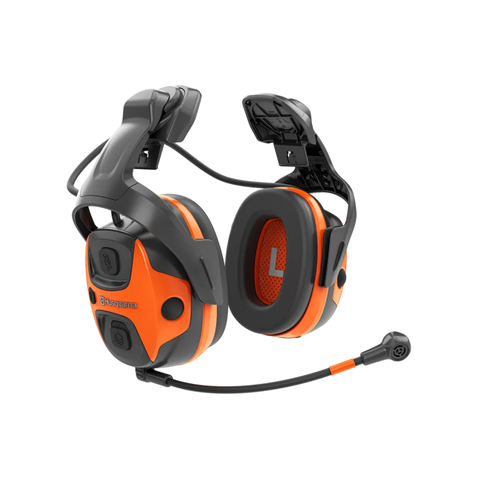 HUSQVARNA HUSQVARNA 536913202 X-Com Active Helmet Mount Hearing Protection and Intercom System