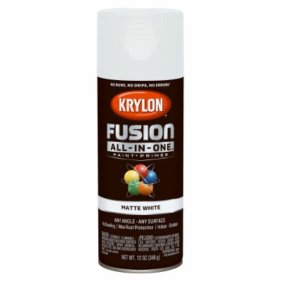 KRYLON Krylon K02764007 Spray Paint Primer 12 Oz White Matte