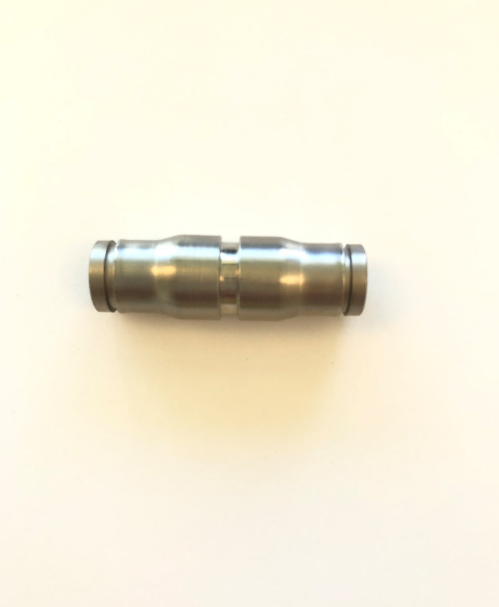 CAPTIVEAIRE 5523K72 Push-to-Connect Tube Fitting for Air Straight Connector 1/4 Tube OD