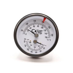 CaptiveAire AQ2516 Pressure And Temperature Combination Dial Gauge For CORE Systems