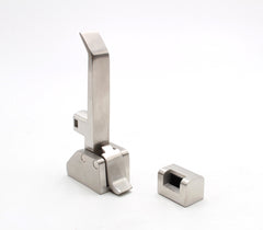 CAPTIVEAIRE 173SST Brushed Stainless Steel Door Latch and Keeper